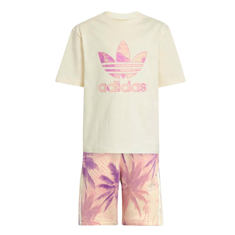 adidas - Kids' (Toddler & Junior) adidas Originals Shorts & T-Shirt Set (JC8534)