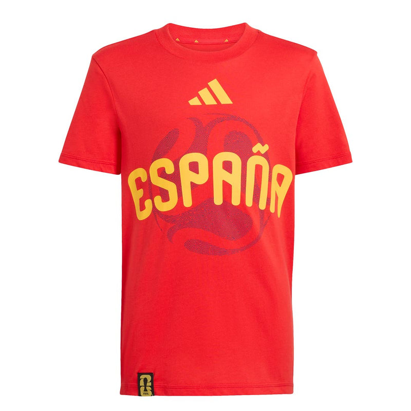 adidas - Kids' (Junior) FIFA World Cup 26™ Spain T-Shirt (JZ8878)