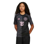 adidas - Kids' (Youth) Inter Miami CF 25/26 Messi Away Jersey (JI6820)