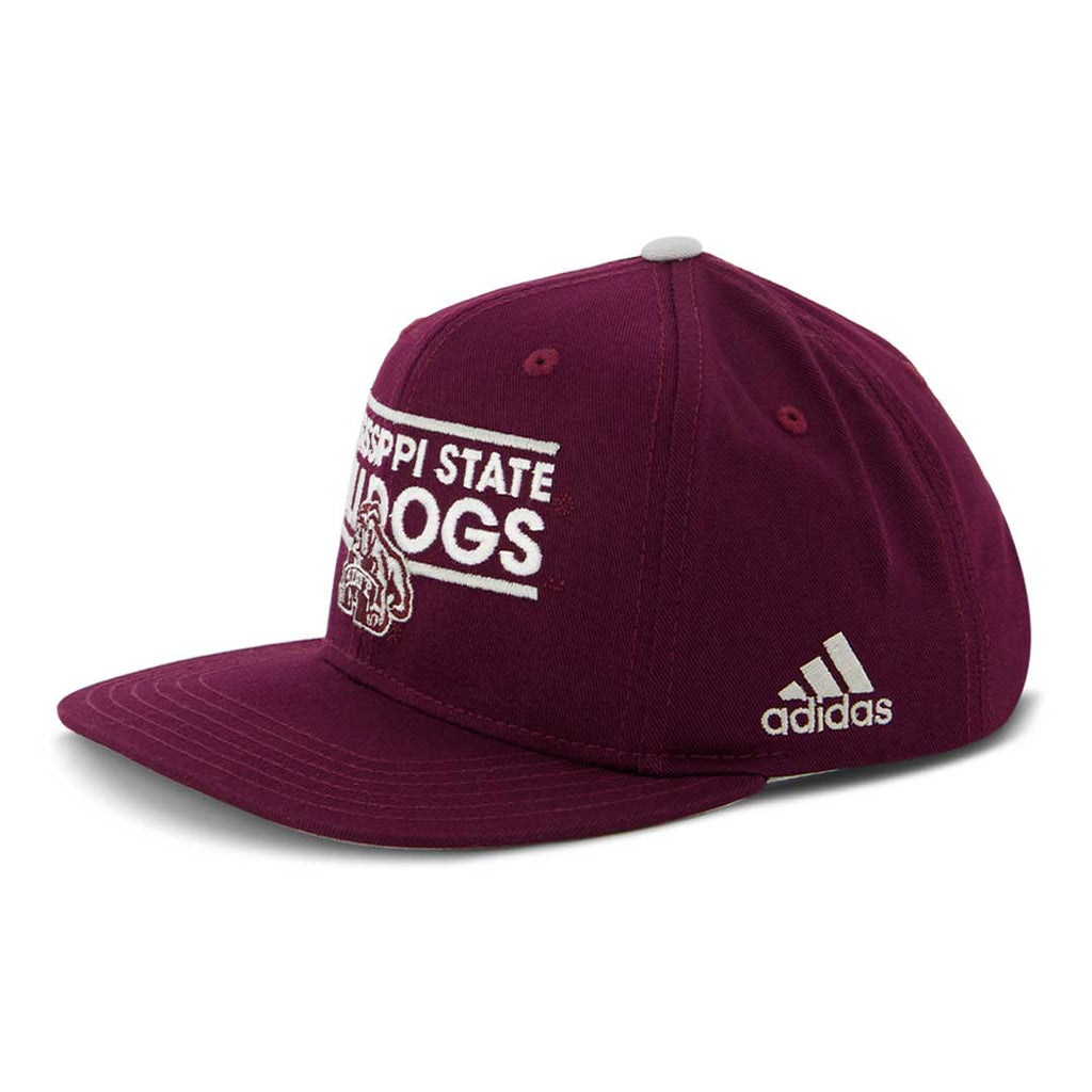 adidas - Casquette Snapback pour enfants (jeunes) Mississippi State Bulldogs (R48B4J89) 