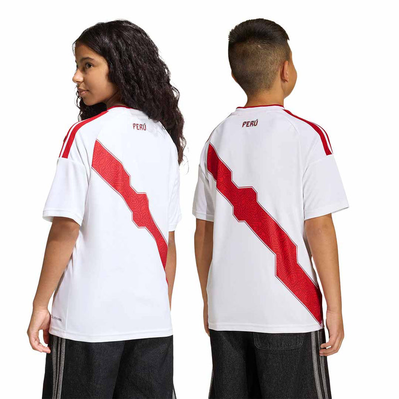 adidas - Kids' (Youth) Peru 26 Home Jersey (JZ8894)