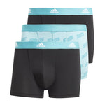 adidas - Lot de 3 boxers Active Flex en coton pour homme (IQ9547) 