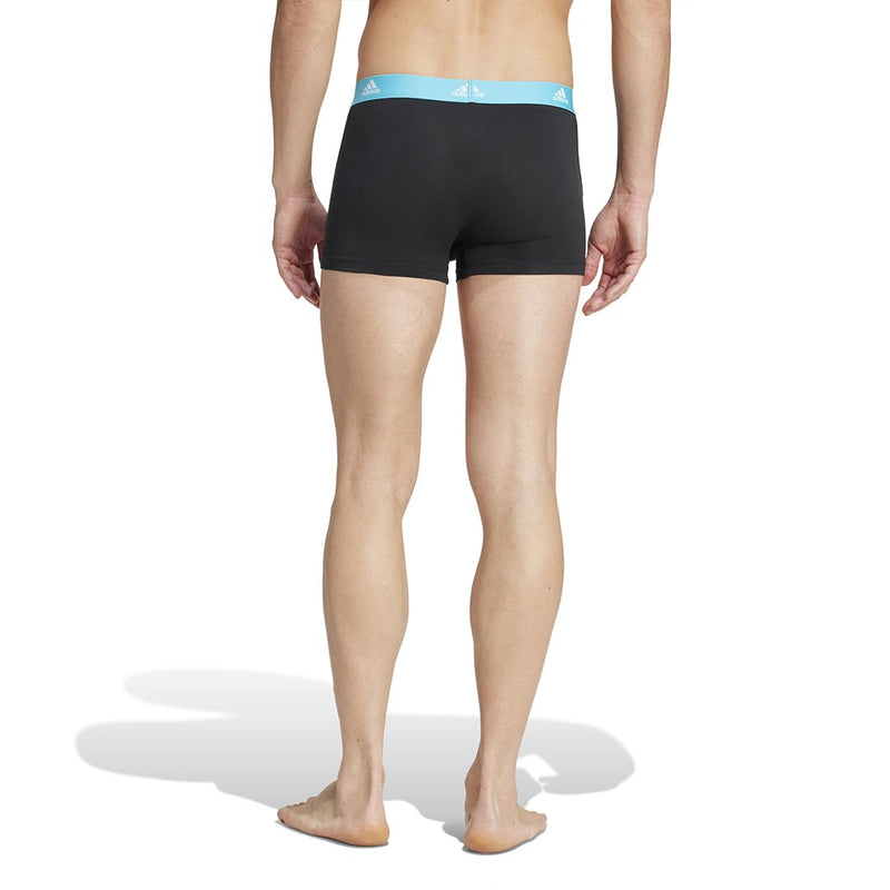 adidas - Lot de 3 boxers Active Flex en coton pour homme (IQ9547) 