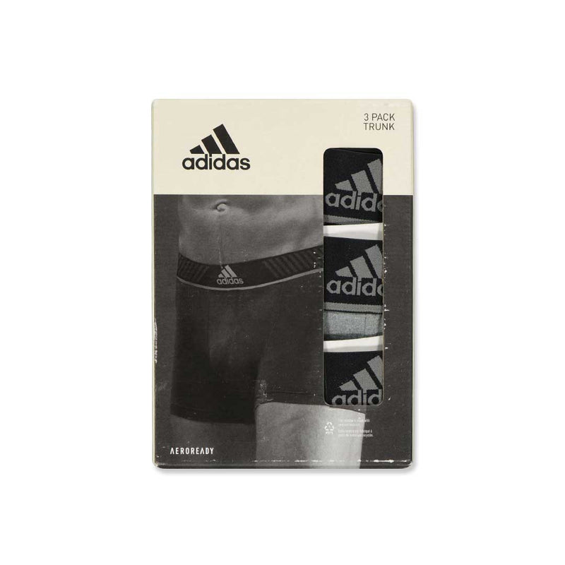 adidas - Men's 3 Pack Active Micro Flex Trunk Boxer Briefs (IU8691)