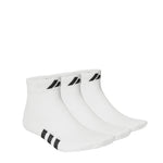 adidas - Unisex 3 Pack Performance Light Mid Cut Socks (HT3445)