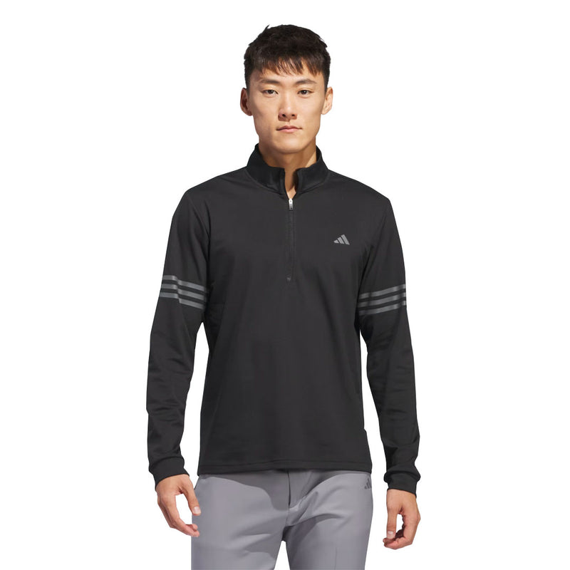 adidas - Men's Adi 3-Stripes 1/2 Zip Pullover Sweater (IS7132)