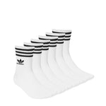 adidas - Men's 3-Stripes 6 Pack Crew Socks (JE1828)