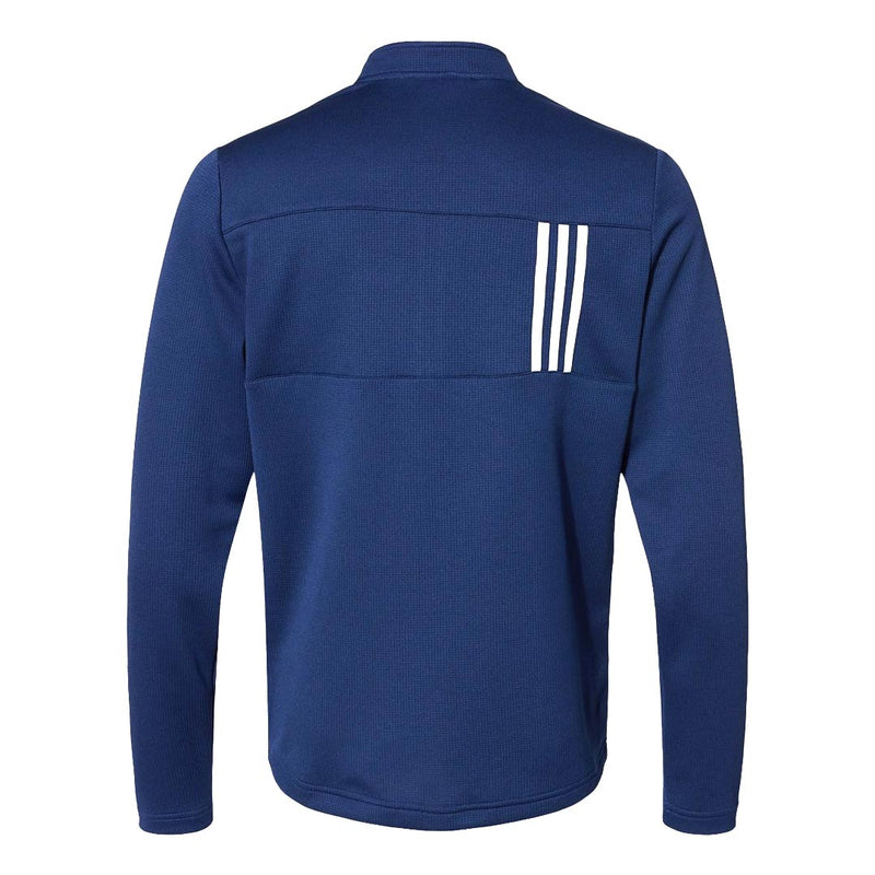 adidas - Men's 3-Stripes Double Knit 1/4 Zip Pullover (FR4847)
