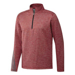 adidas - Men's 3-Stripes Heather 1/4 Pullover (D73143)