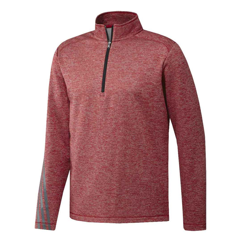 adidas - Men's 3-Stripes Heather 1/4 Pullover (D73143)
