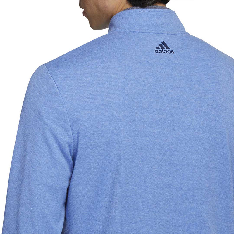 adidas - Pull à 3 bandes avec fermeture éclair sur un quart pour homme (HR9065) 