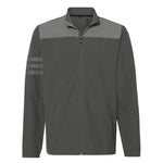 adidas - Men's 3-Stripes Wind Resistant Full Zip Jacket (DZ7091)