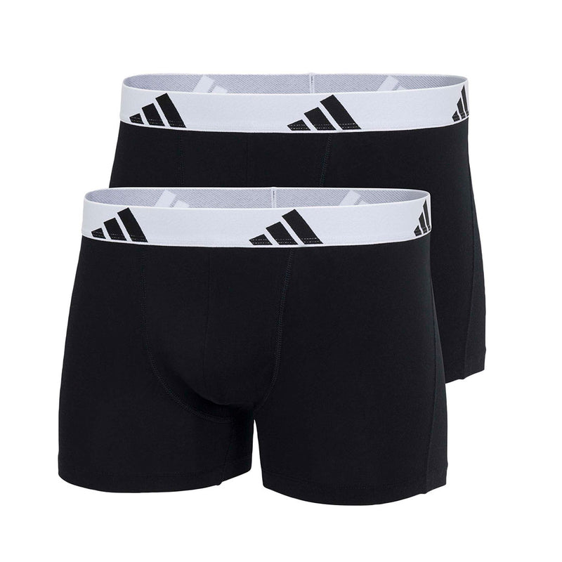adidas - Men's Active Flex 2 Pack Cotton Trunk Brief (JK3954)