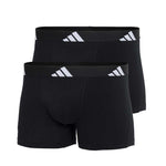 adidas - Men's Active Flex 2 Pack Cotton Trunks (JK7012)