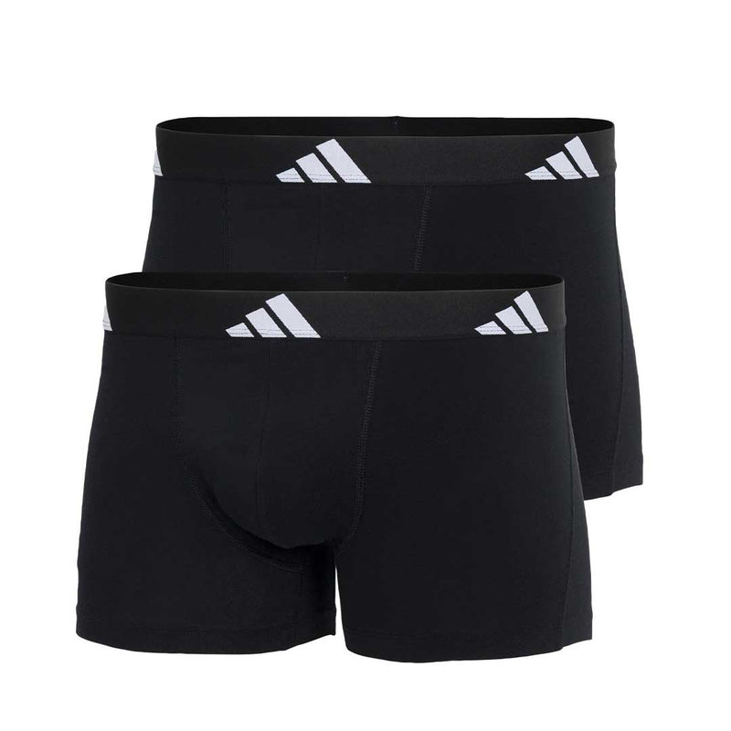adidas - Men's Active Flex 2 Pack Cotton Trunks (JK7012)
