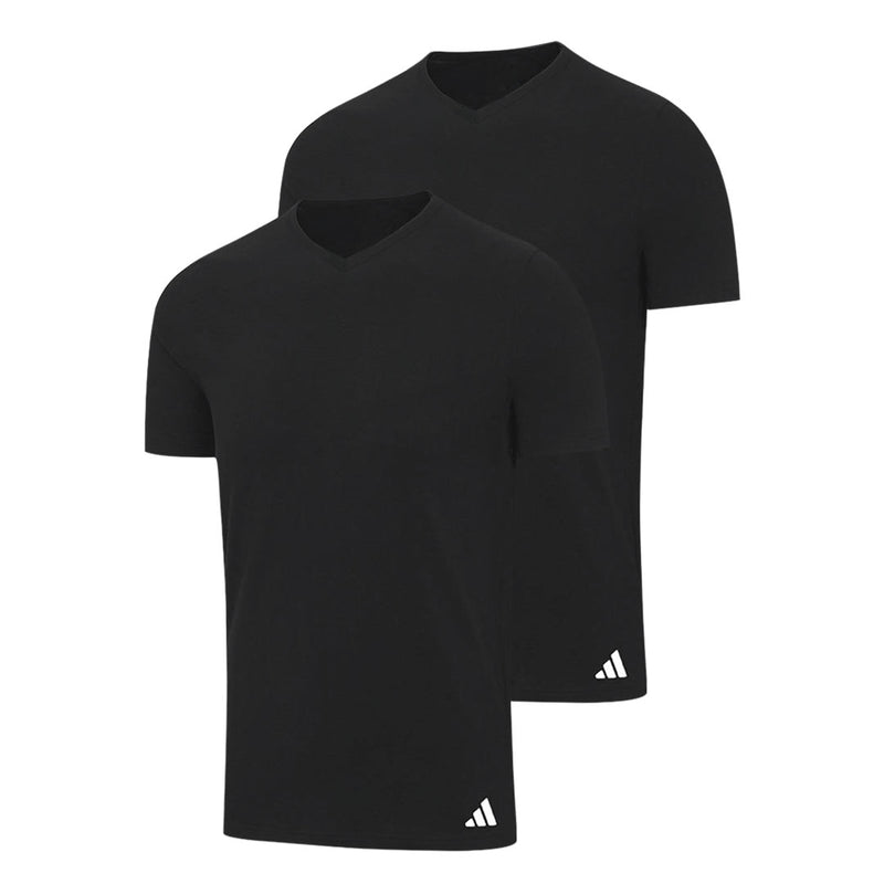 adidas - Men's Active Flex 2 Pack V-Neck T-Shirt (JK4017)
