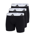 adidas - Men's Active Flex 3 Pack Cotton Boxer Brief (JK3962)
