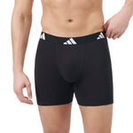 adidas - Men's Active Flex 3 Pack Cotton Boxer Brief (JK3967)