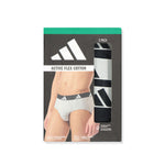 adidas - Men's Active Flex 3 Pack Cotton Brief (JK3937)