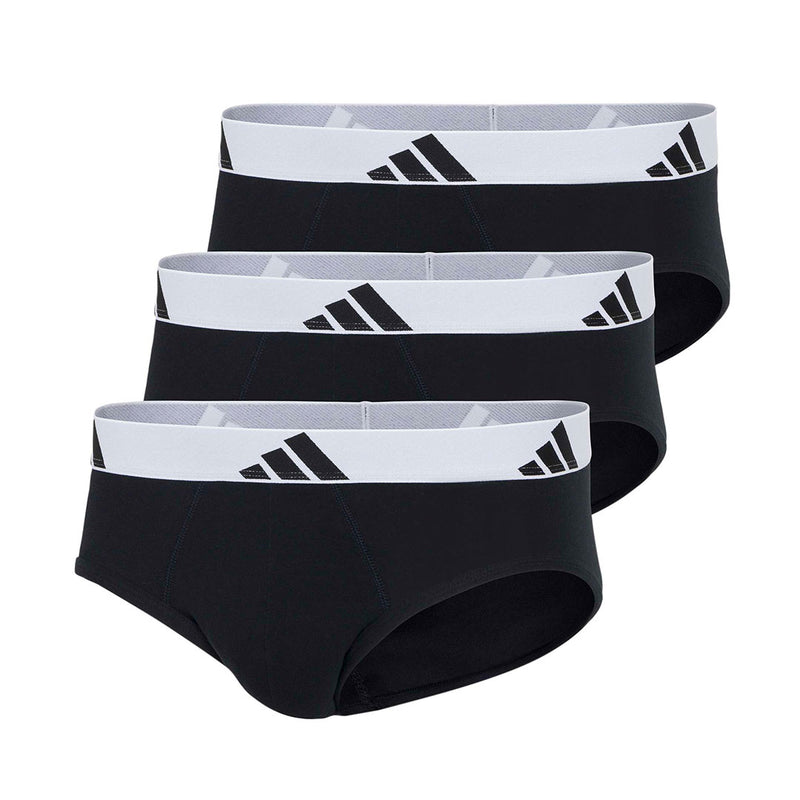adidas - Men's Active Flex 3 Pack Cotton Brief (JK3937)
