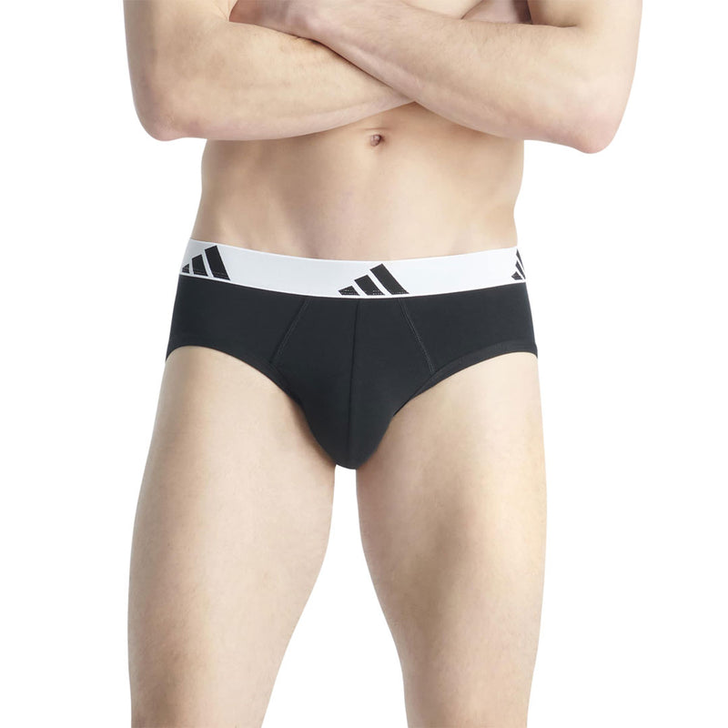 adidas - Men's Active Flex 3 Pack Cotton Brief (JK3937)
