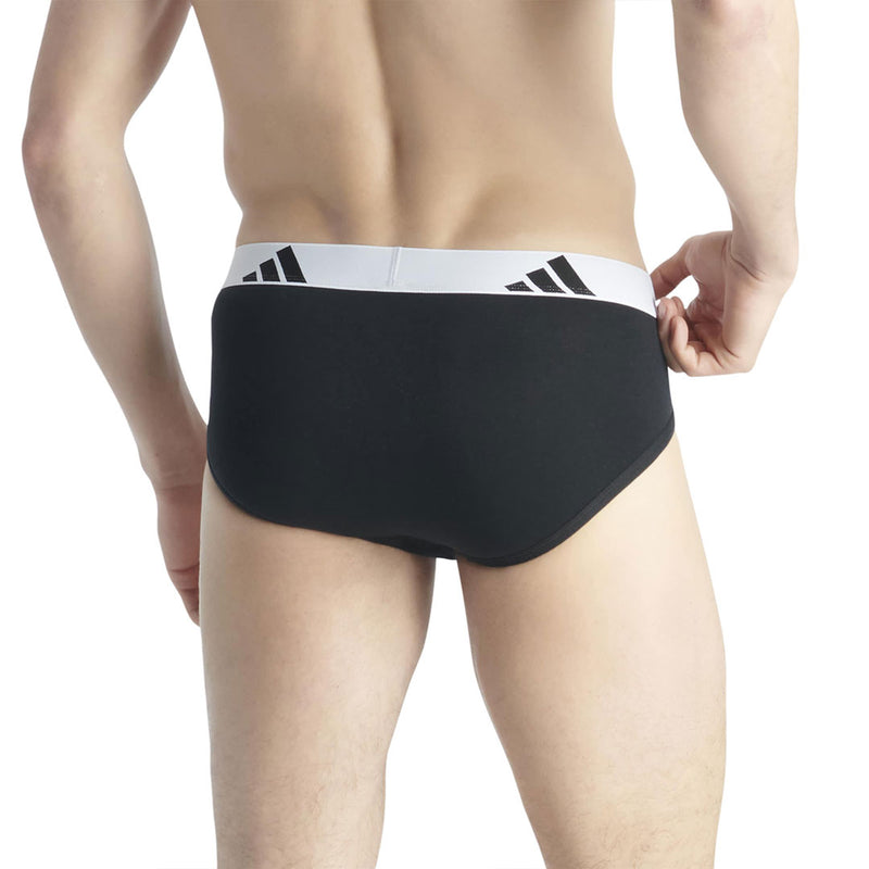 adidas - Men's Active Flex 3 Pack Cotton Brief (JK3937)