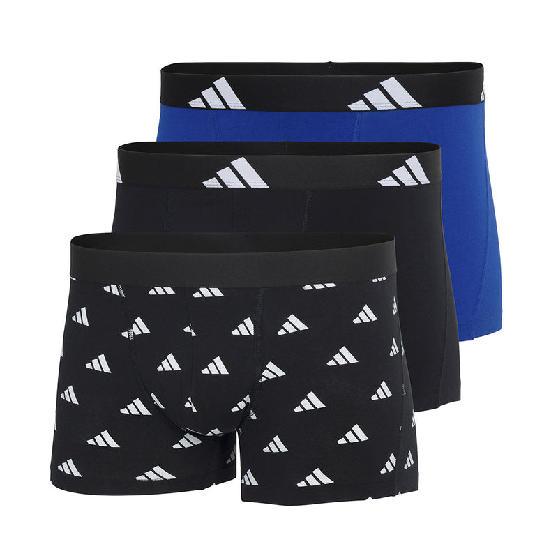 adidas - Men's Active Flex 3 Pack Cotton Trunk Brief (JK3952)