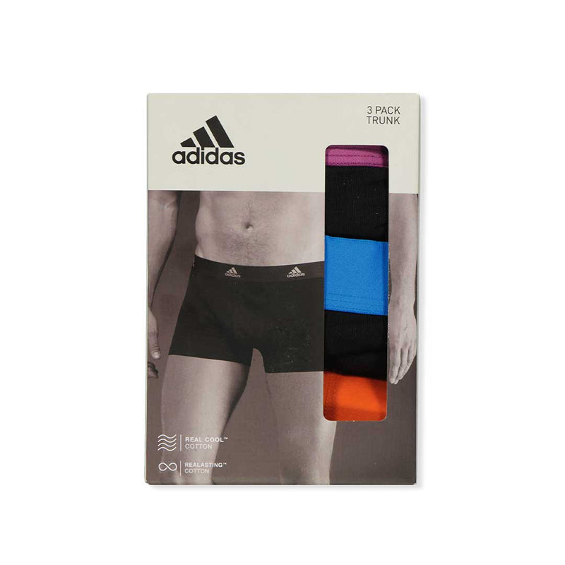 adidas - Men's Active Flex 3 Pack Cotton Trunks (4A1M02 071)