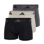 adidas - Men's Active Flex 3 Pack Cotton Trunks (JK3948)