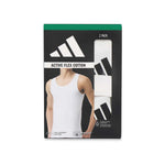 adidas - Men's Active Flex Cotton 2 Pack Tank Top (JK4020)