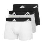 adidas - Men's Active Flex Cotton 3 Pack Trunks (JK3953)