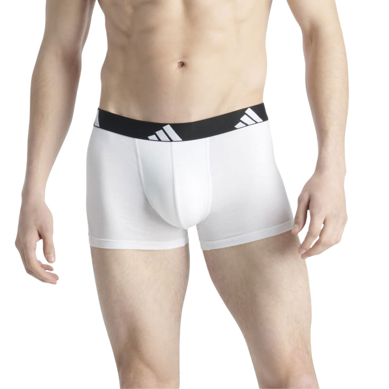 adidas - Men's Active Flex Cotton 3 Pack Trunks (JK3953)