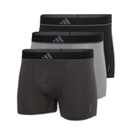 adidas - Men's Active Micro Flex 3 Pack Eco Trunk Brief (JK4008)