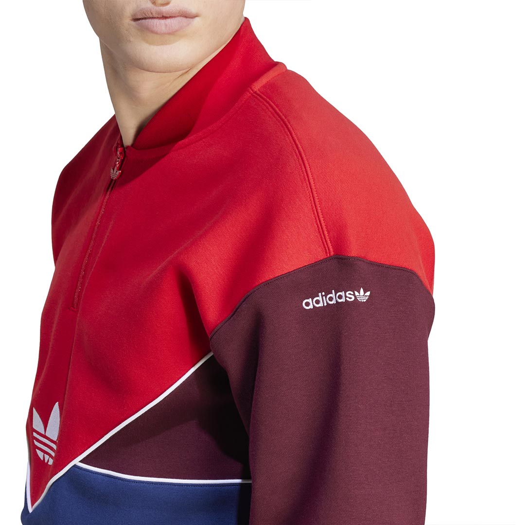 adidas - Men's Adicolor Seasonal Archive Half Zip Sweatshirt