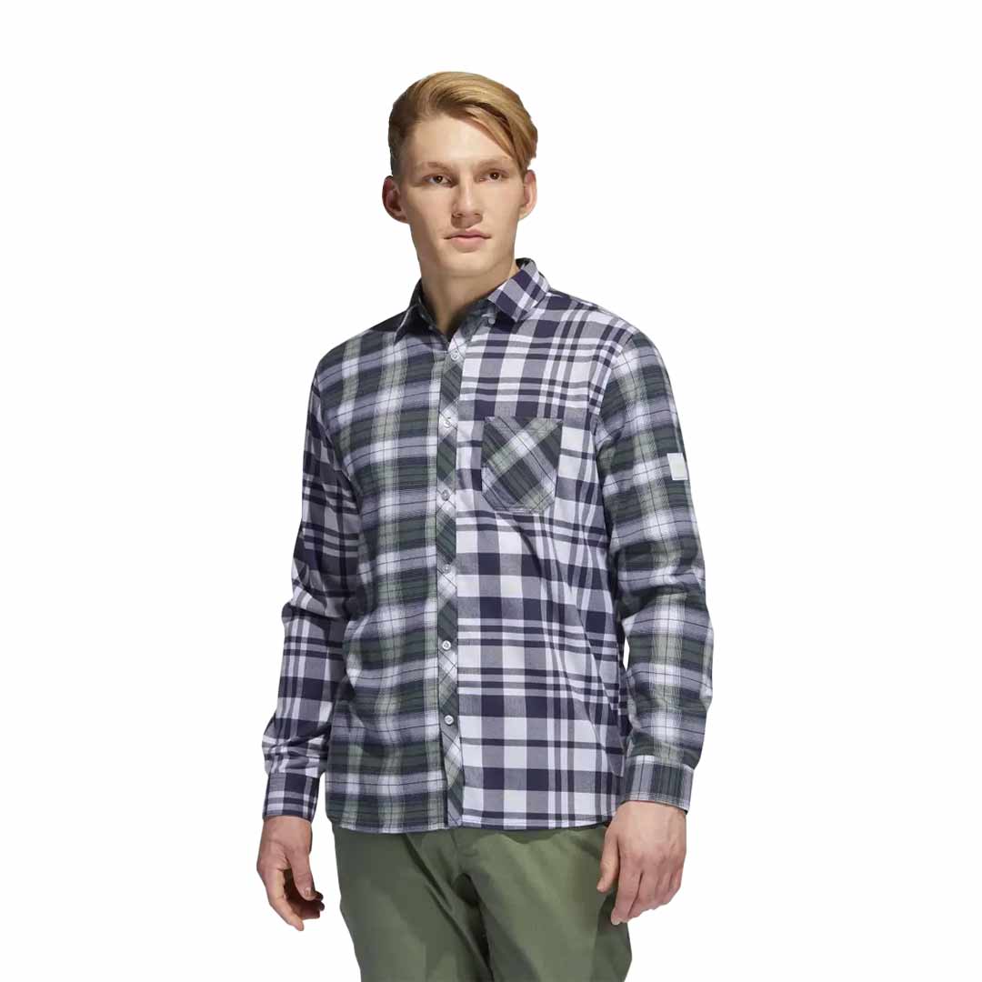 メンズウェア PREMIUM FLANNEL CHECK L/S SHIRT GRAY adidas - Men's Adicross Flannel Shirt (HF9100) – SVP Sports