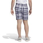 adidas - Short Adicross à carreaux pour homme (HF9114)