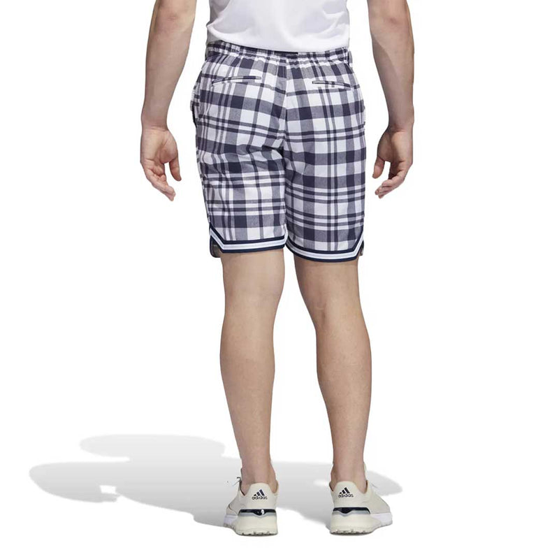 adidas - Short Adicross à carreaux pour homme (HF9114)