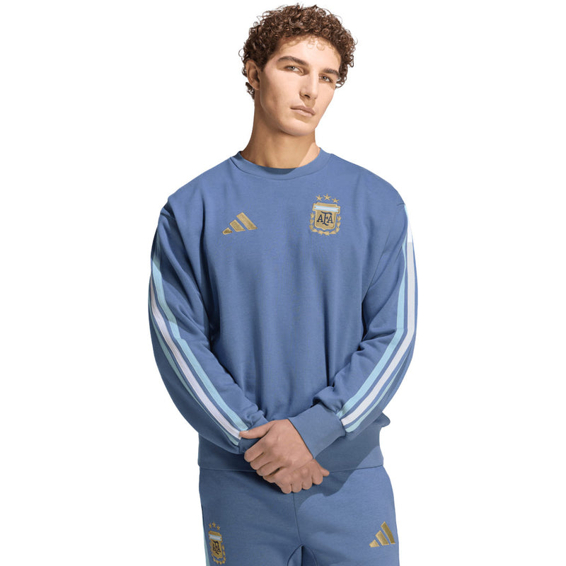 adidas - Men's Argentina DNA Crew Sweatshirt (JZ6292)