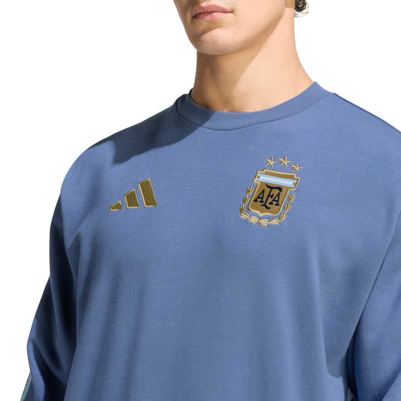 adidas - Men's Argentina DNA Crew Sweatshirt (JZ6292)