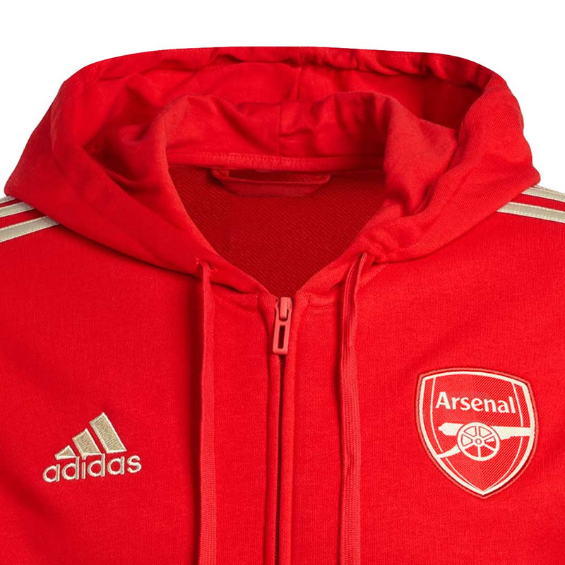 adidas - Men's Arsenal FC DNA Full Zip Hoodie (HZ2070)