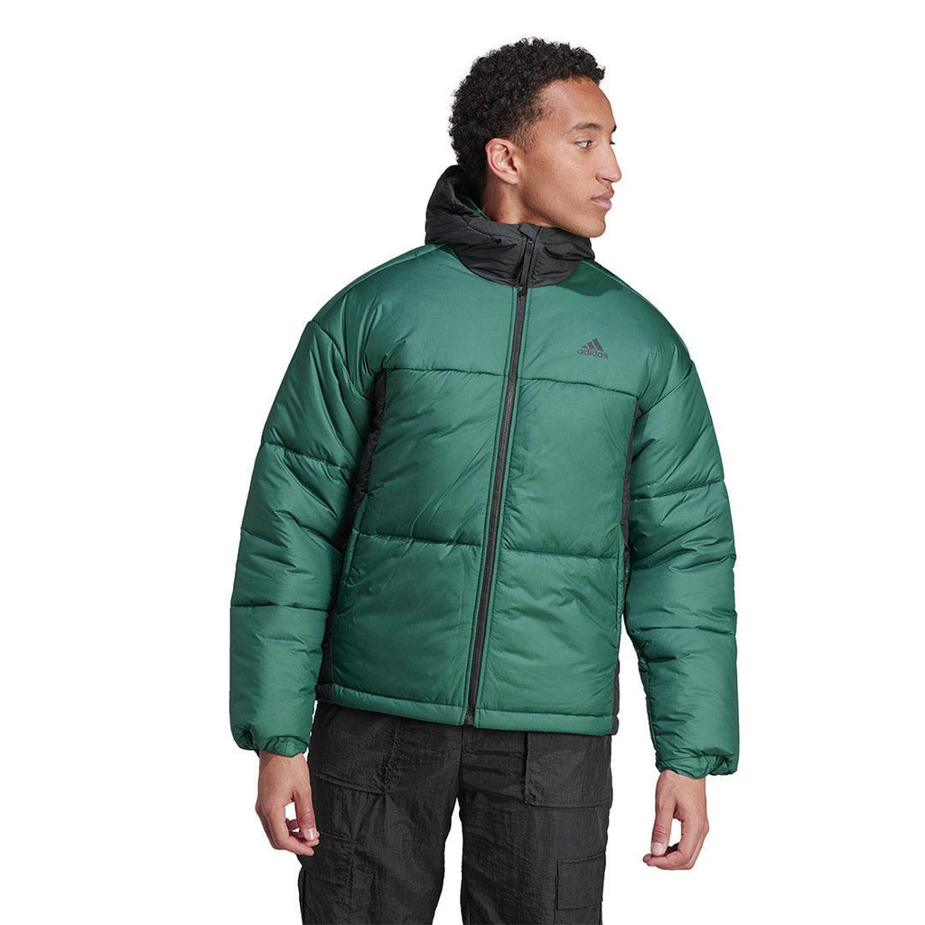 adidas - Veste à capuche bouffante BSC 3-Stripes pour homme (HY3952) 