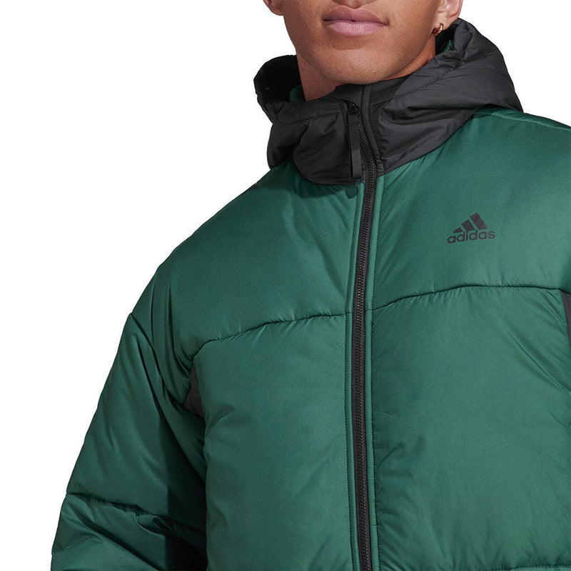 adidas - Veste à capuche bouffante BSC 3-Stripes pour homme (HY3952) 