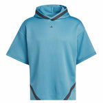 adidas - Sweat à capuche à manches courtes Basketball Select pour homme (IC2422)