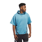 adidas - Sweat à capuche à manches courtes Basketball Select pour homme (IC2422)