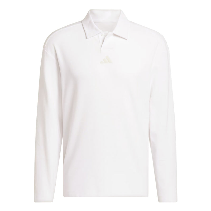 adidas - Men's Beyond The Course Long Sleeve Loose Fit Polo (JN3037)
