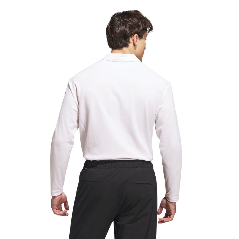 adidas - Men's Beyond The Course Long Sleeve Loose Fit Polo (JN3037)
