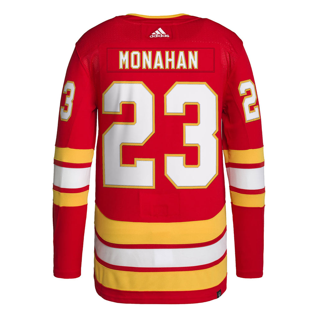 adidas - Men's Calgary Flames Authentic Sean Monahan Home Jersey (HB6697)