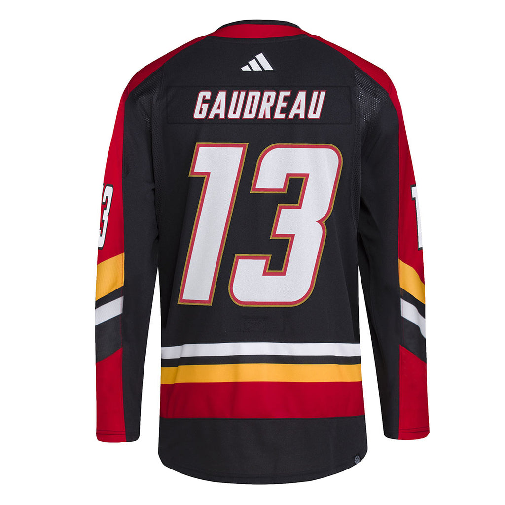 adidas - Men's Calgary Flames Johnny Gaudreau Authentic Retro Jersey (H52298)