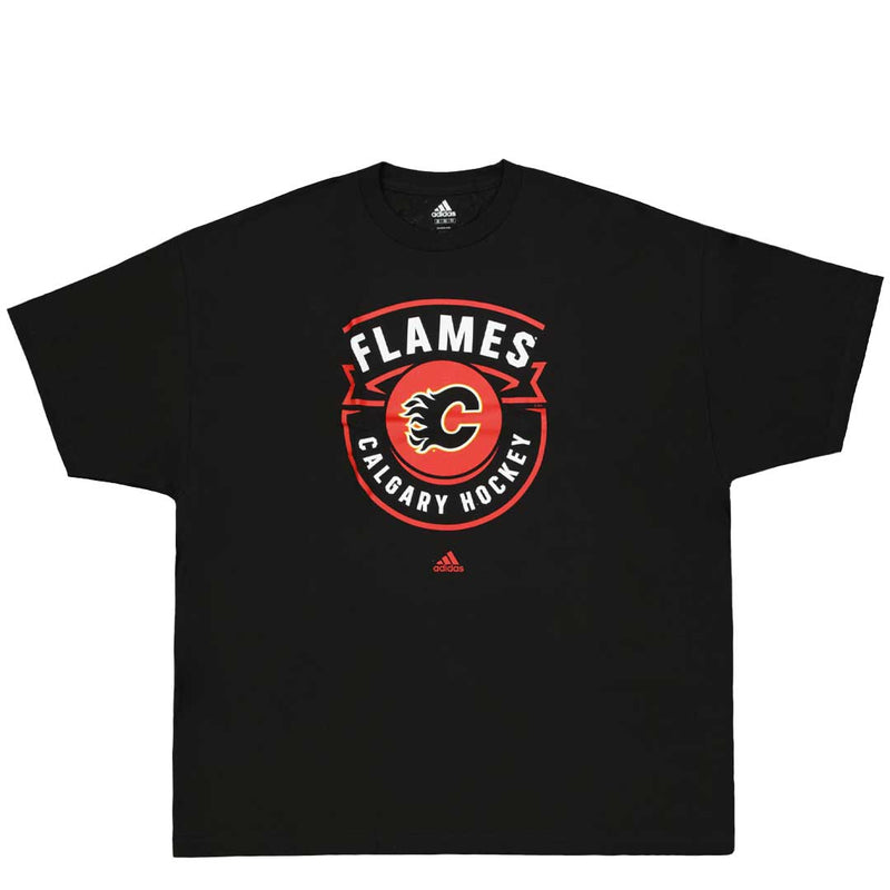 adidas - Men's Calgary Flames Short Sleeve T-Shirt (CU8075)