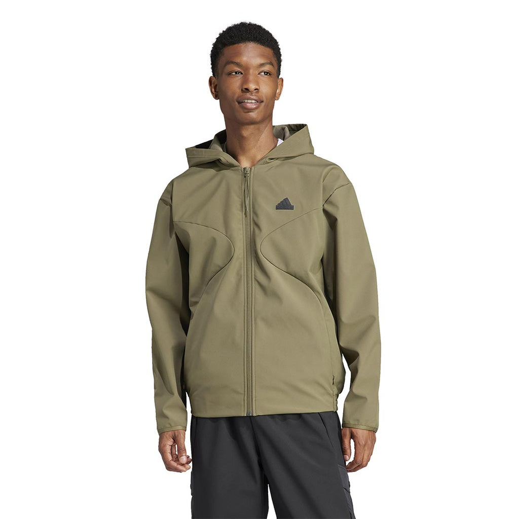 adidas - Veste à capuche zippée City Escape pour homme (IJ6091) 